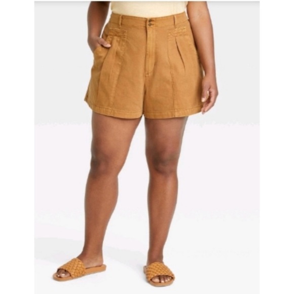 Universal Thread Pants - Universal Thread High Waisted Mustard Seed Jean Shorts